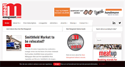 Desktop Screenshot of meatmanagement.com