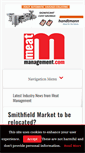 Mobile Screenshot of meatmanagement.com